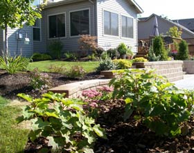 Whispering Creek Landscaping Company Dayton Ohio provides landscape architecture, paver patios, decks, retaining walls